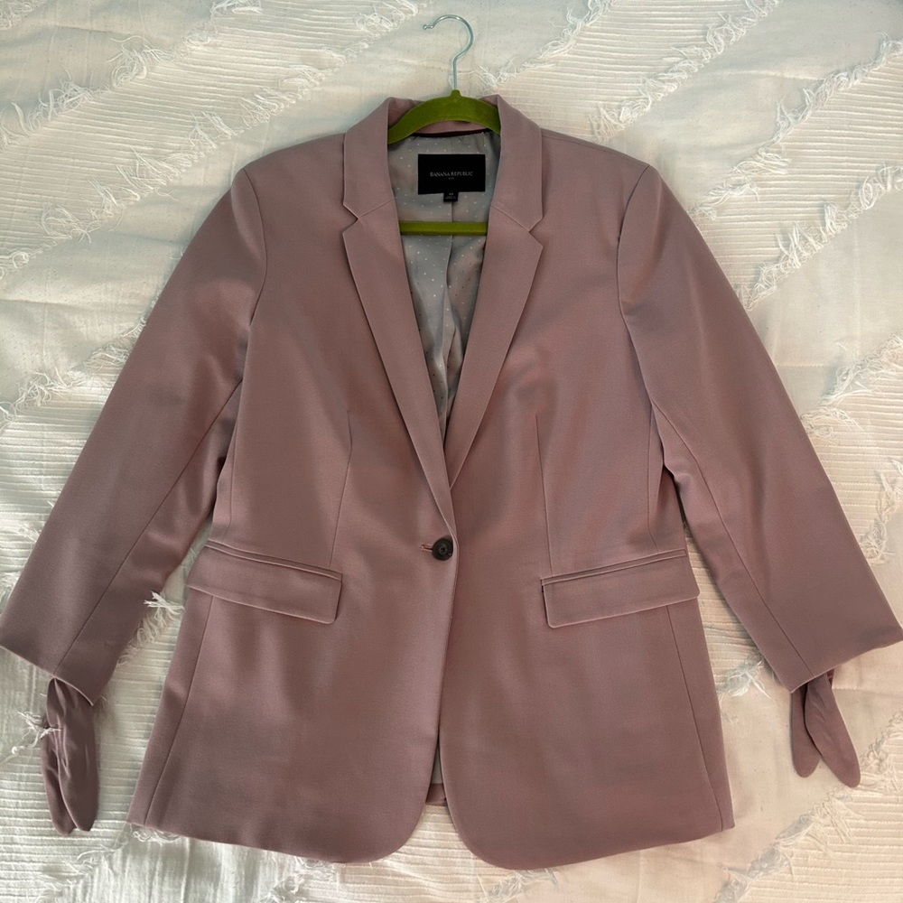 Lilac Banana Republic Blazer